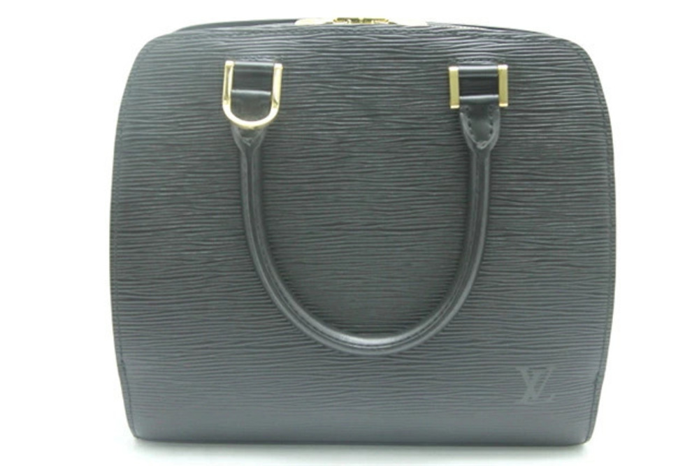 LOUIS VUITTON Pont Neuf Epi Noir Black Handbag